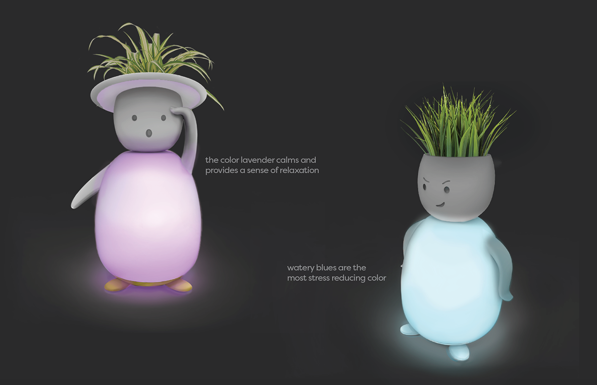 bonsai，LED lamps，product design，industrial design，