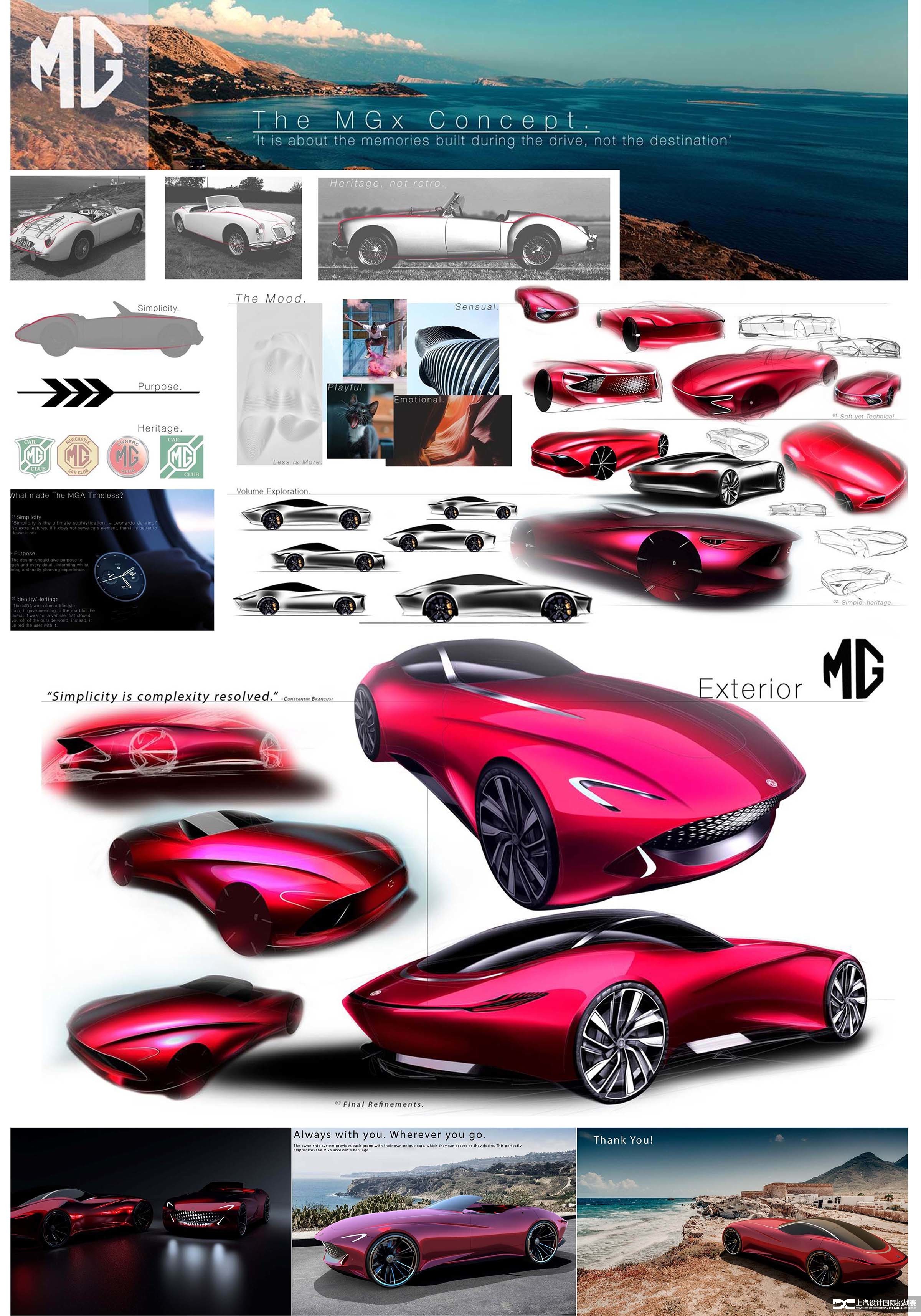 Orhan CelalGok，MG x，Competition，Automobile design，Roewe mg，SAIC，