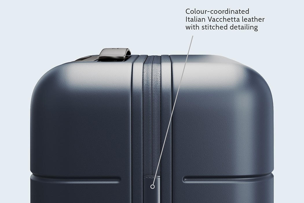 YKK zipper，Advanced aluminum telescopic handle，polycarbonate，suitcase，Monos，