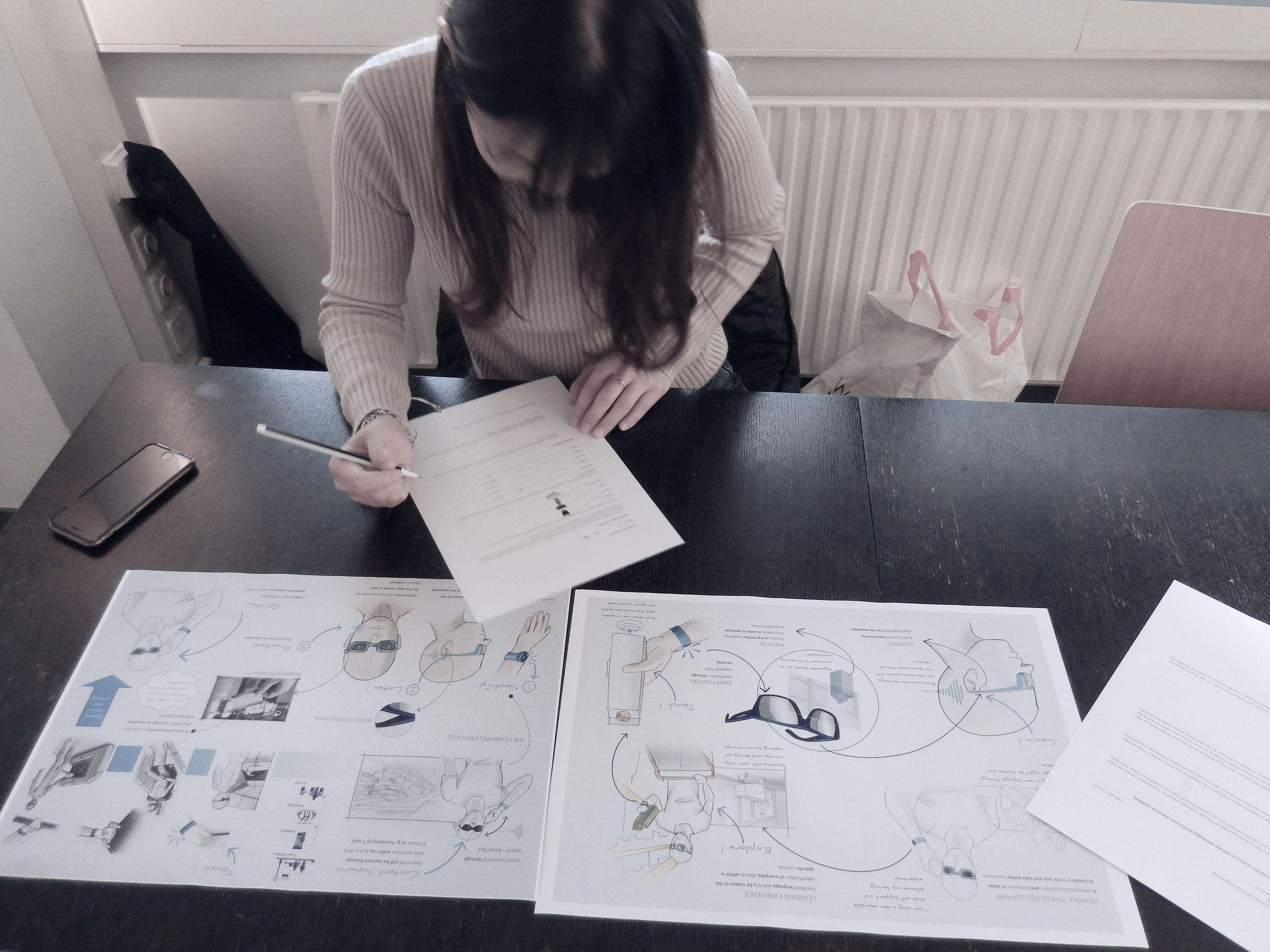 NOKIA，Language Learning Assistant，wearable devices ，