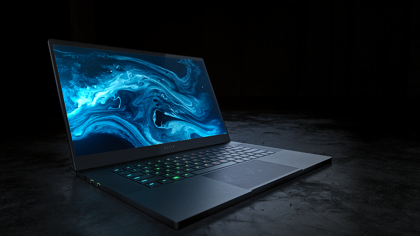 How Creative，Pen electricity，game，E-sports，Razer Blade 15，raze，Thunder snake，Blade 15，black，dynamic image ，Notebook computer，