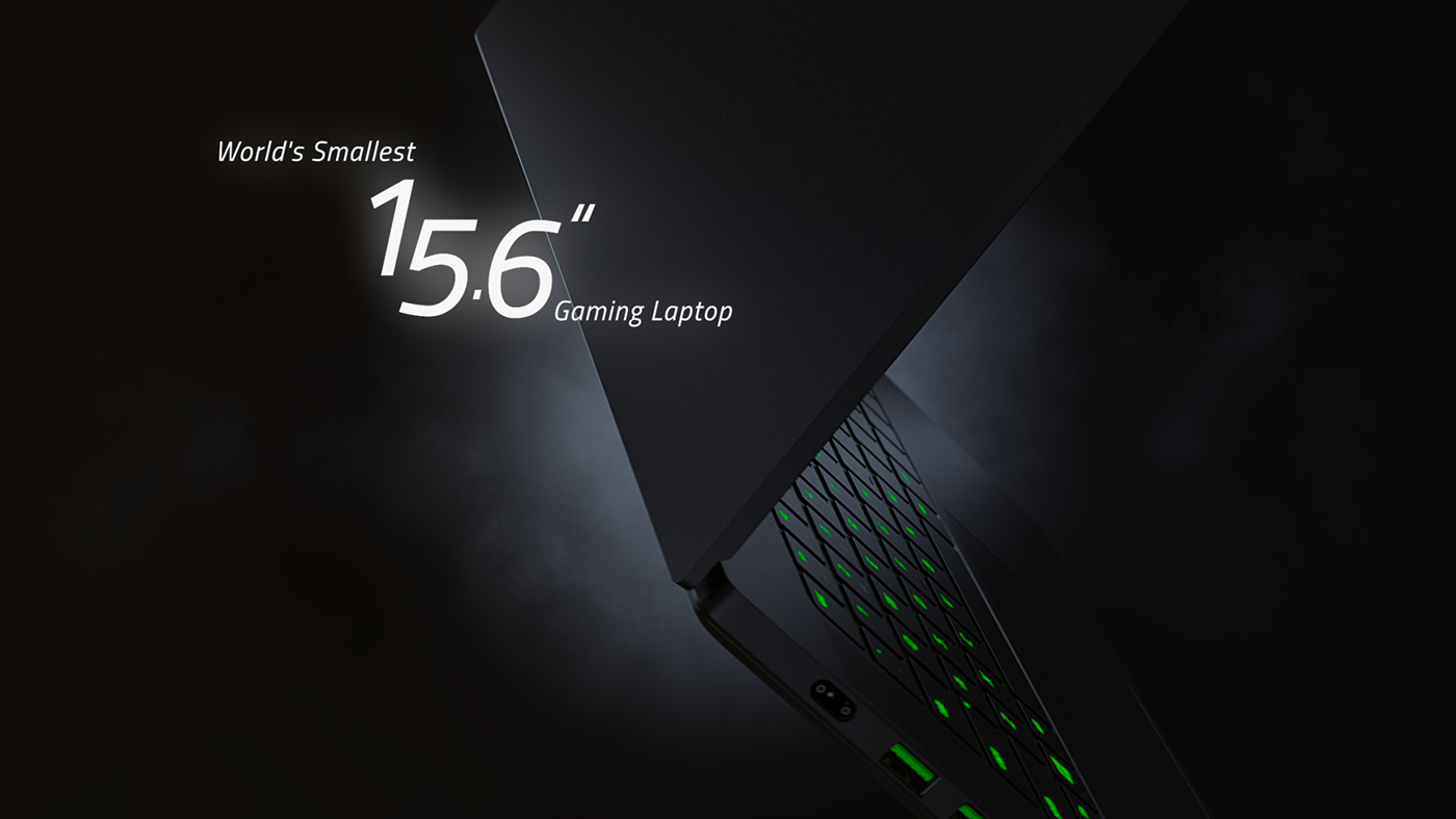How Creative，Pen electricity，game，E-sports，Razer Blade 15，raze，Thunder snake，Blade 15，black，dynamic image ，Notebook computer，