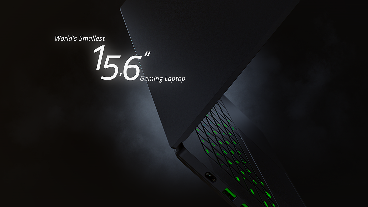 How Creative，Pen electricity，game，E-sports，Razer Blade 15，raze，Thunder snake，Blade 15，black，dynamic image ，Notebook computer，