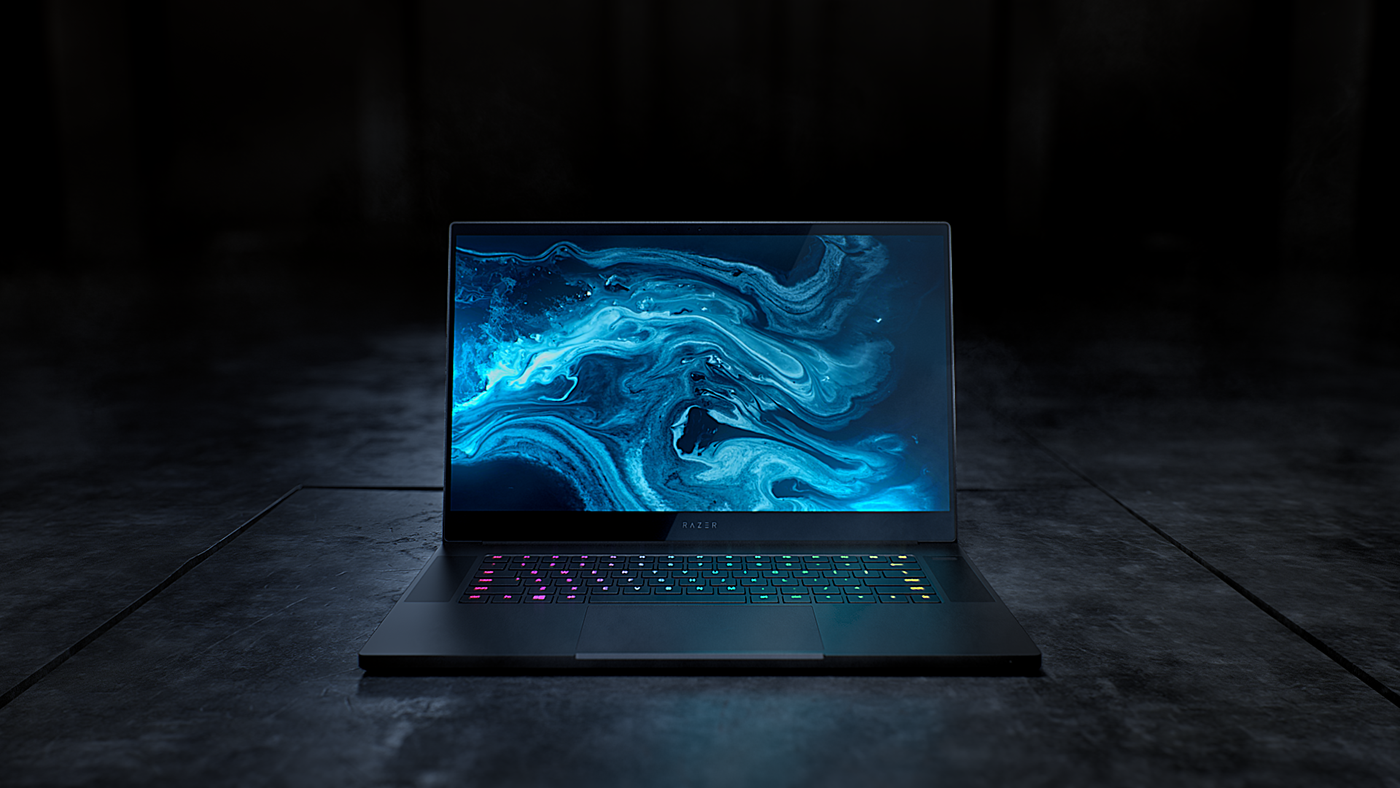 How Creative，Pen electricity，game，E-sports，Razer Blade 15，raze，Thunder snake，Blade 15，black，dynamic image ，Notebook computer，