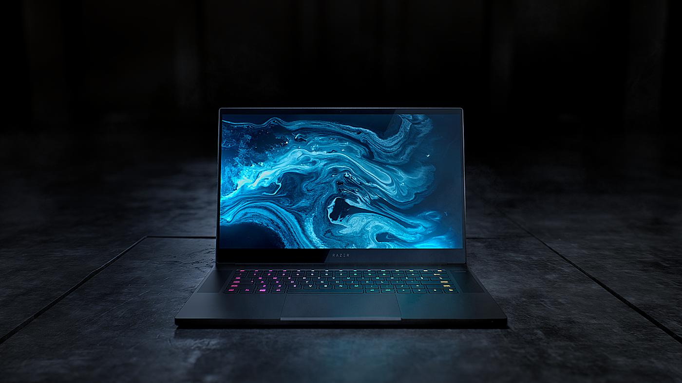 Cum Creative，笔电，游戏，电竞，Razer Blade 15，razer，雷蛇，Blade 15，黑色，动态图像，笔记本电脑，