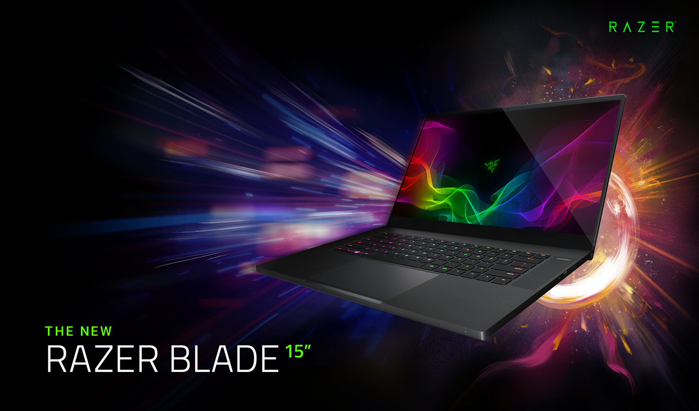 How Creative，Pen electricity，game，E-sports，Razer Blade 15，raze，Thunder snake，Blade 15，black，dynamic image ，Notebook computer，