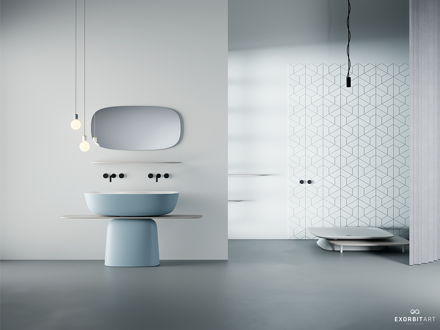 Kerrock，Design，cgi，cgi，Rendering，