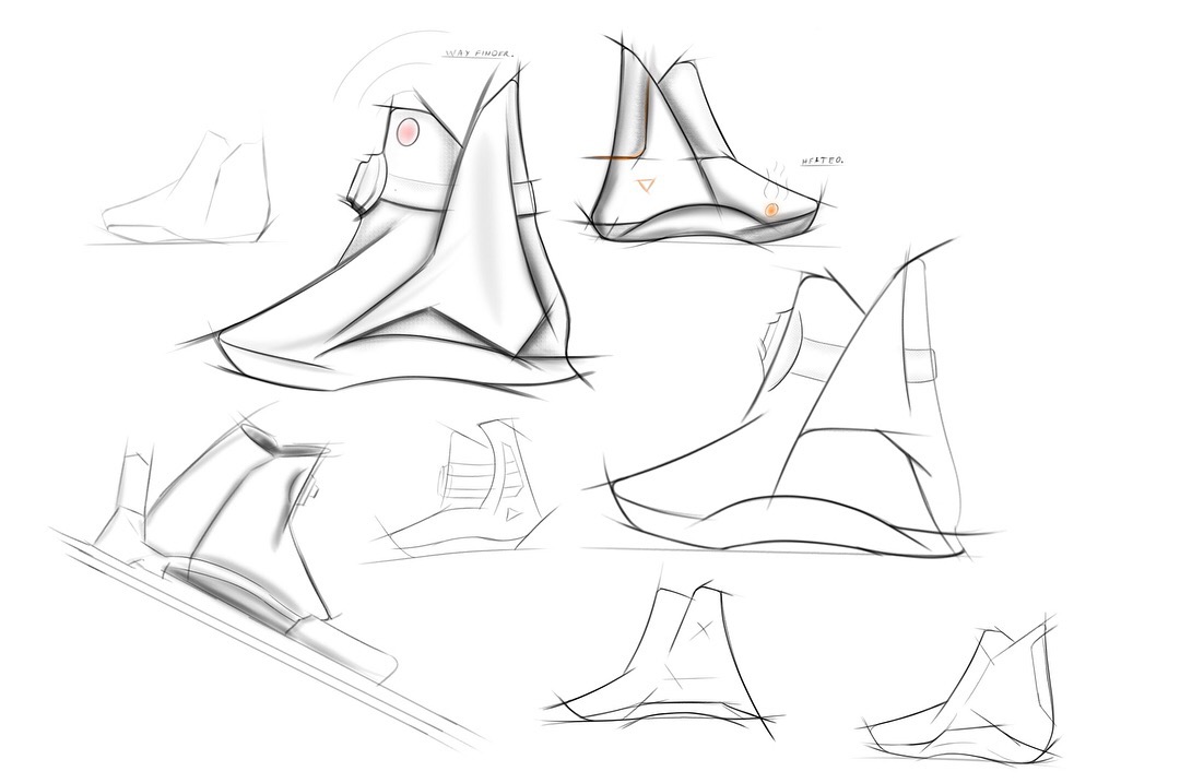 Render，Hand drawn，draft，Design，Renderings，