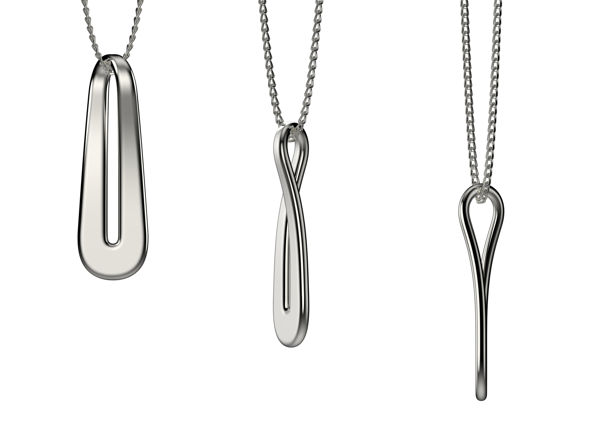 Mobius，link，Necklace，