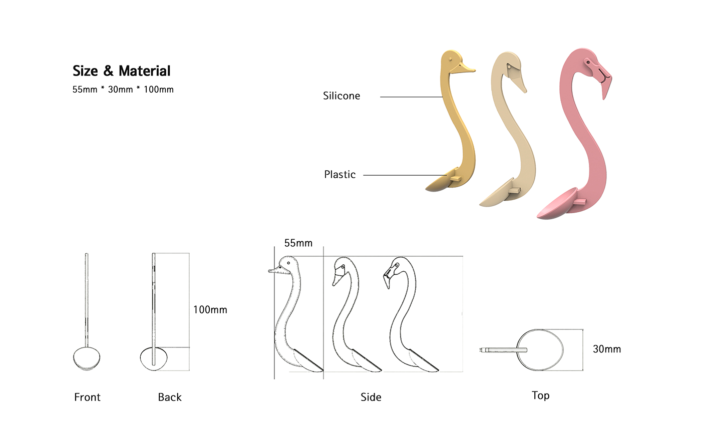 Spoon，animal，Kitchen bathroom，