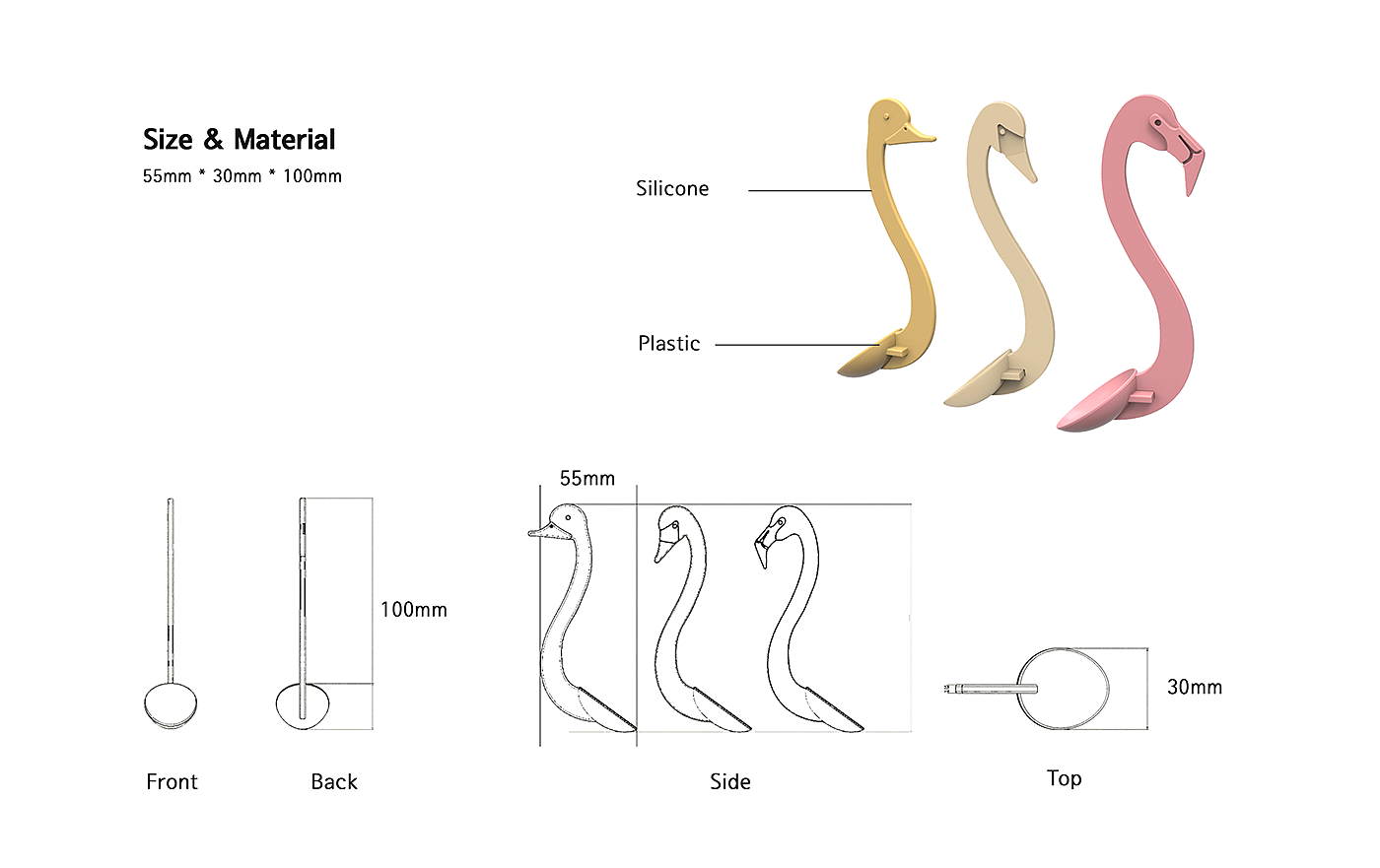 Spoon，animal，Kitchen bathroom，