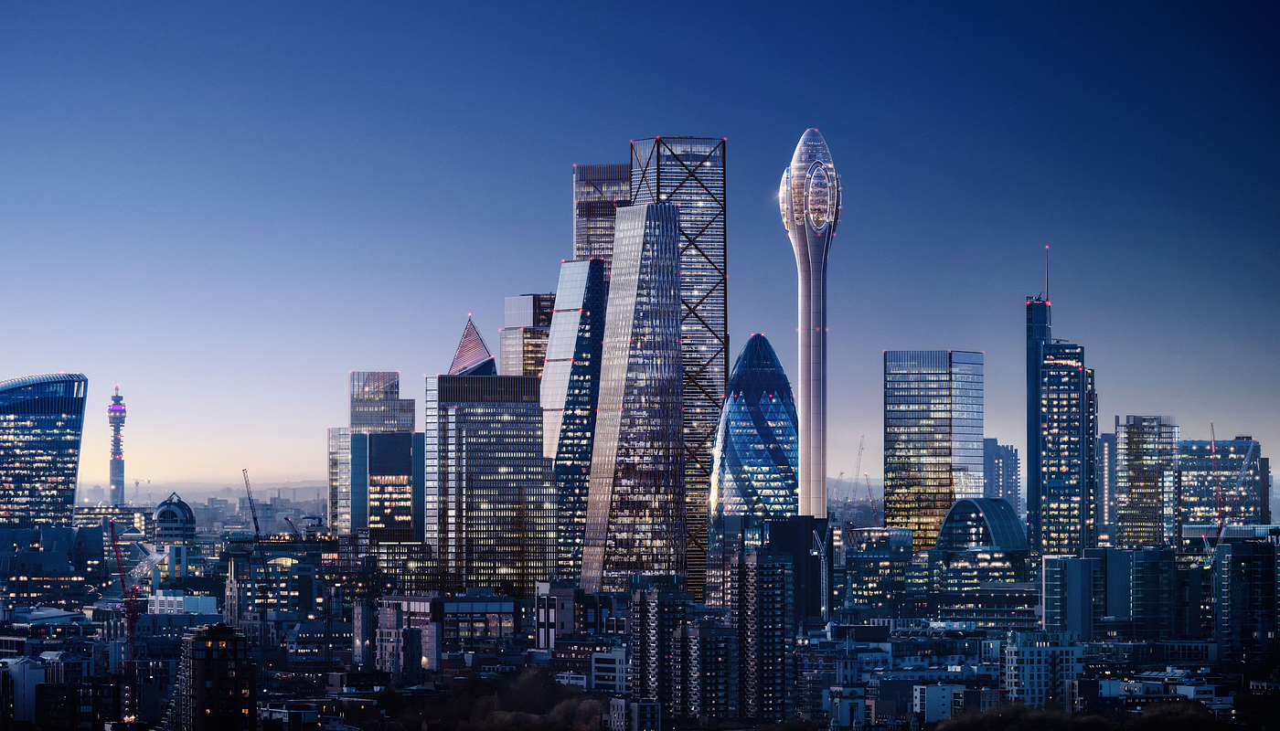 industrial design，skyscraper，Architecture，tulips，