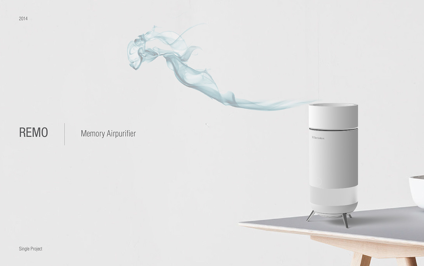 intelligence，air cleaner，REMO_Memory，white，Young Do Lee，