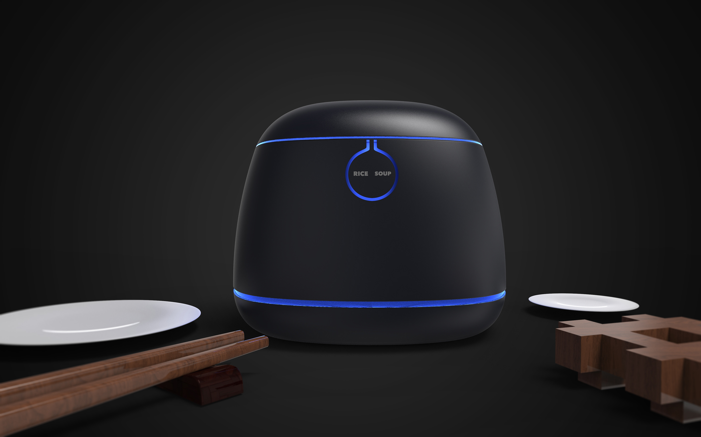 product design，rice cooker，ORE，Raw stone ore，