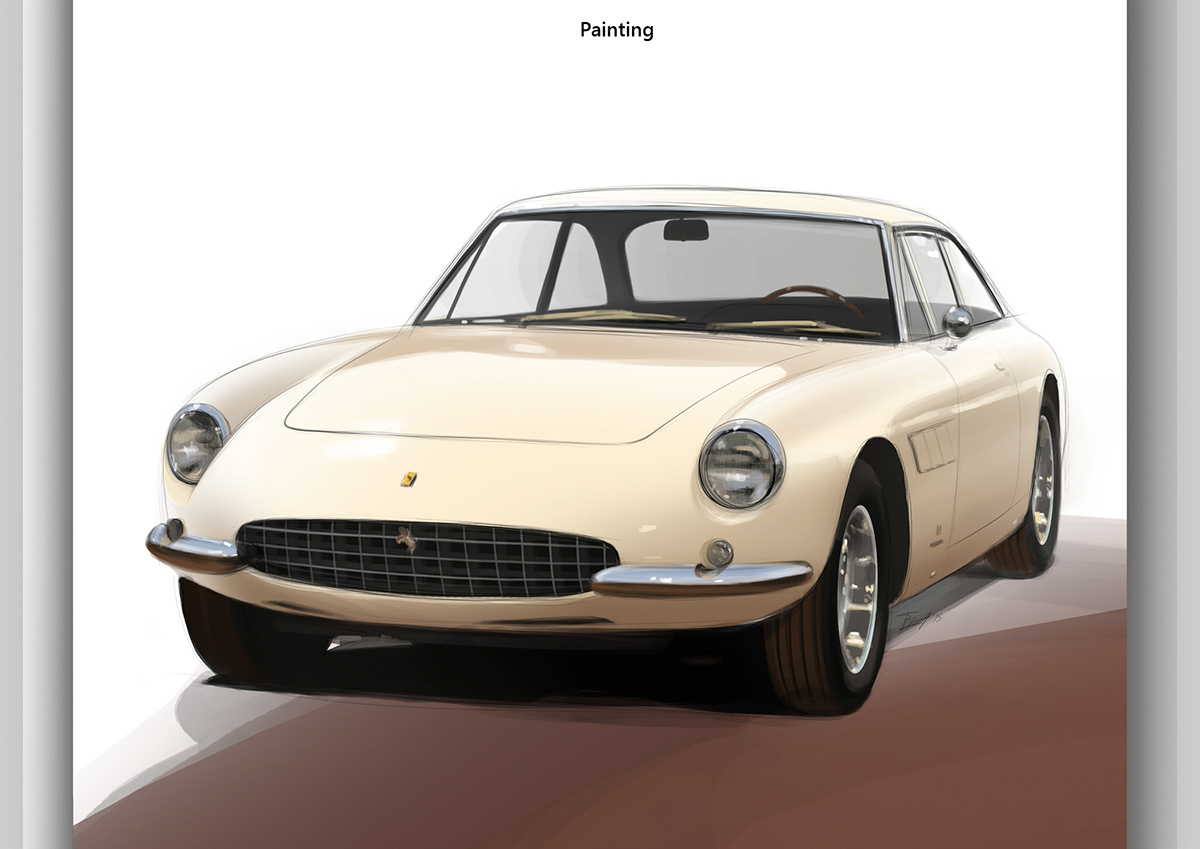 Hand drawn，automobile，product design，industrial design，sample reels，