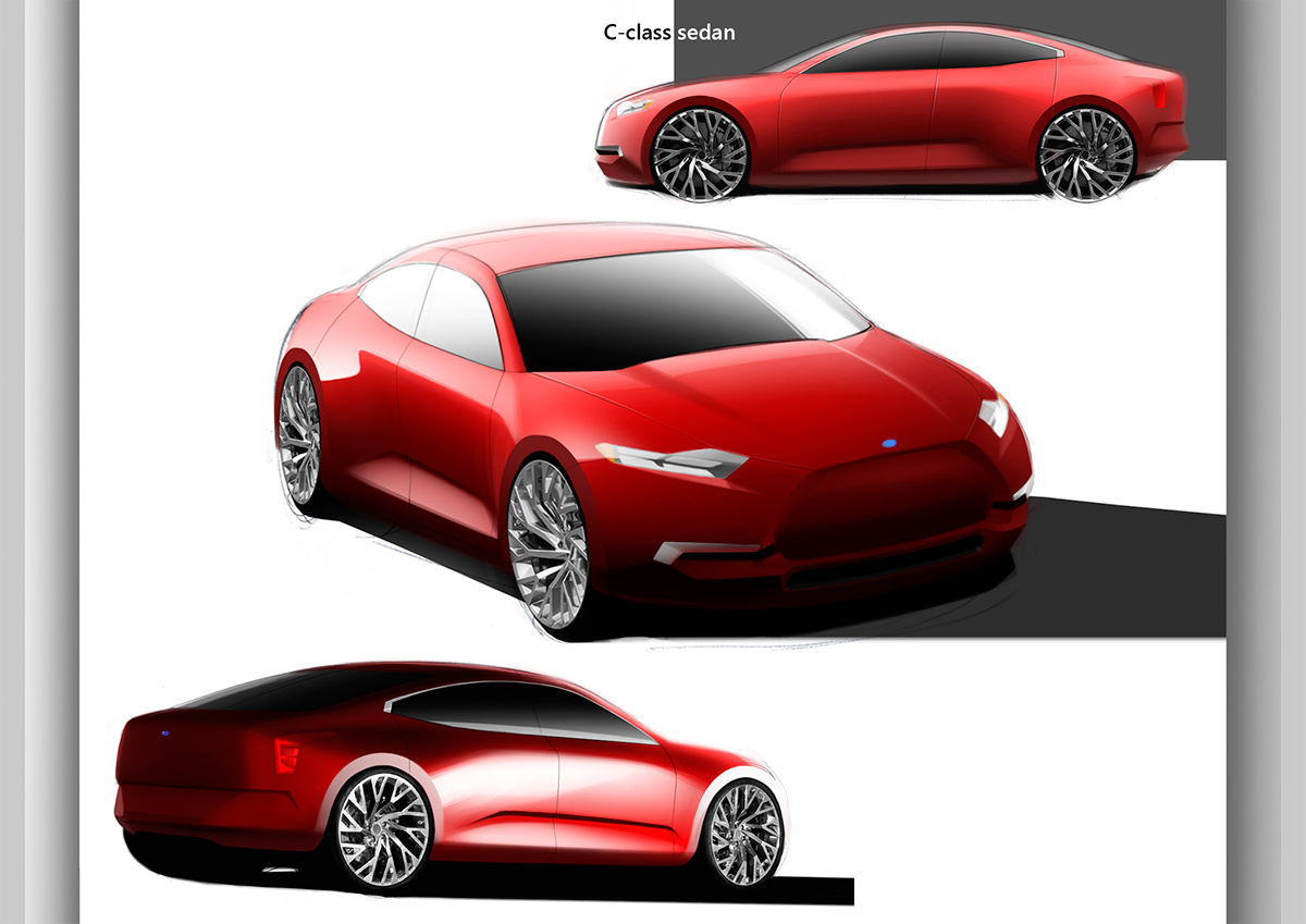 Hand drawn，automobile，product design，industrial design，sample reels，