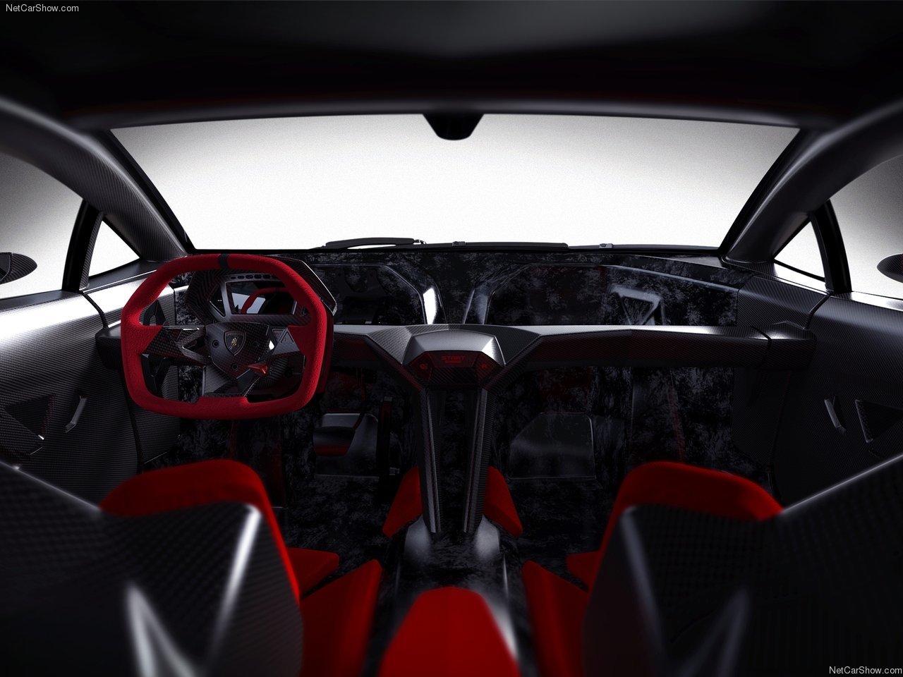Lamborghini，Sports car，vehicle，Interior design，concept，