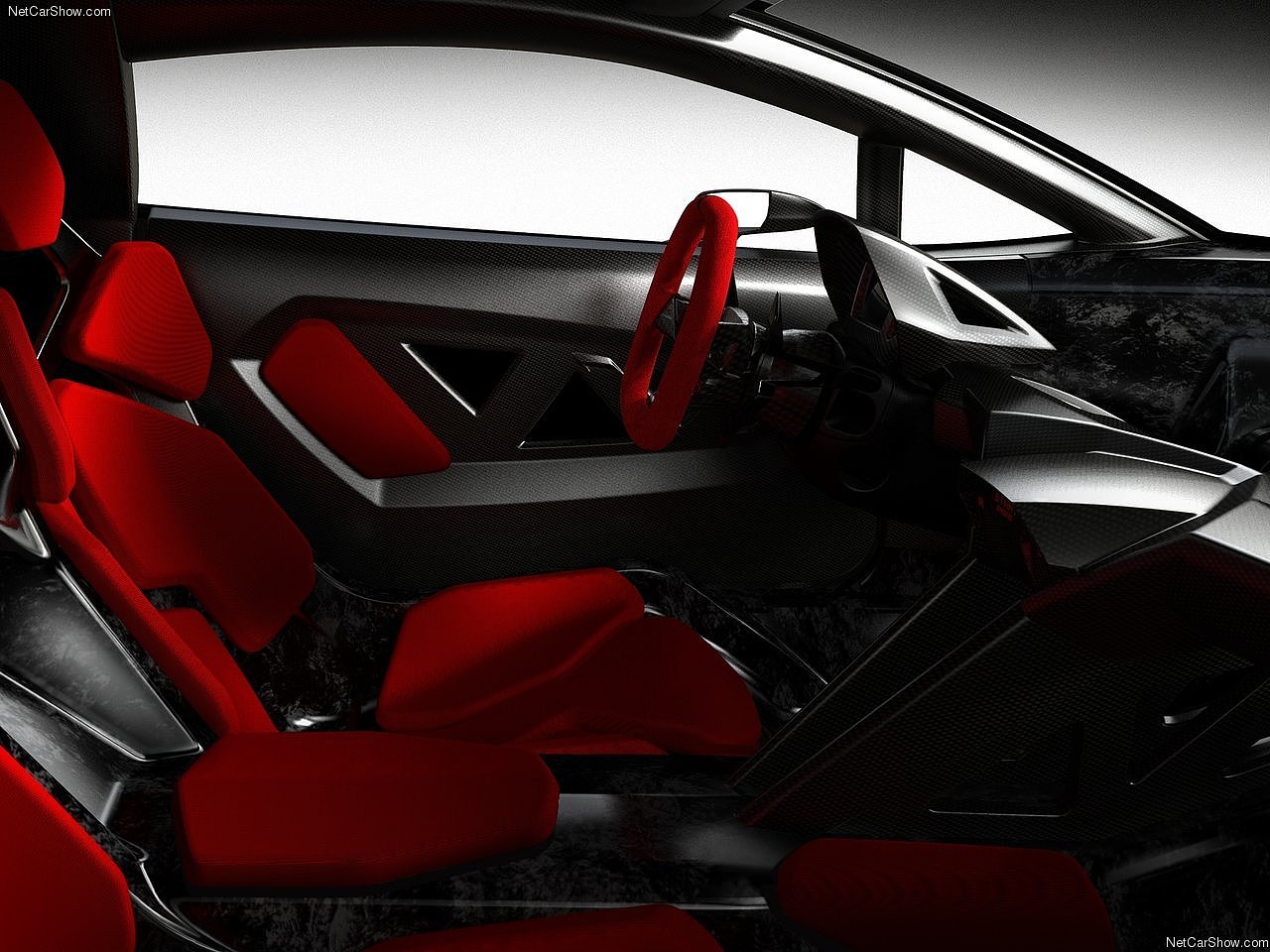 Lamborghini，Sports car，vehicle，Interior design，concept，