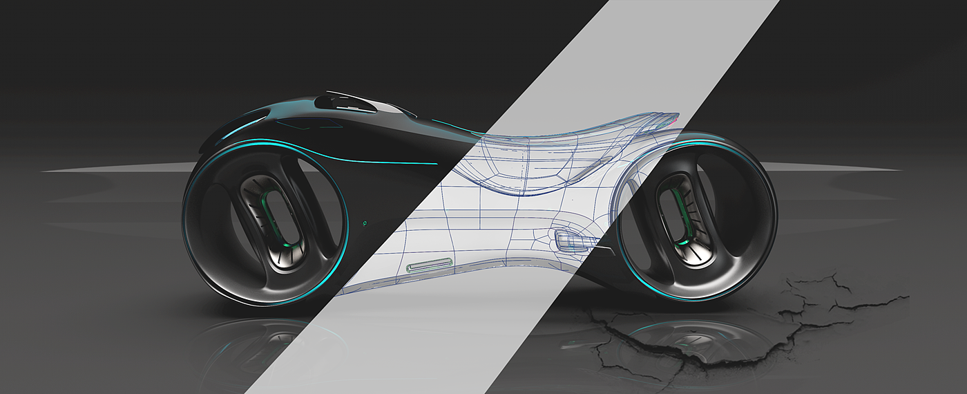 industrial design，vehicle，conceptual design，Bicycle，