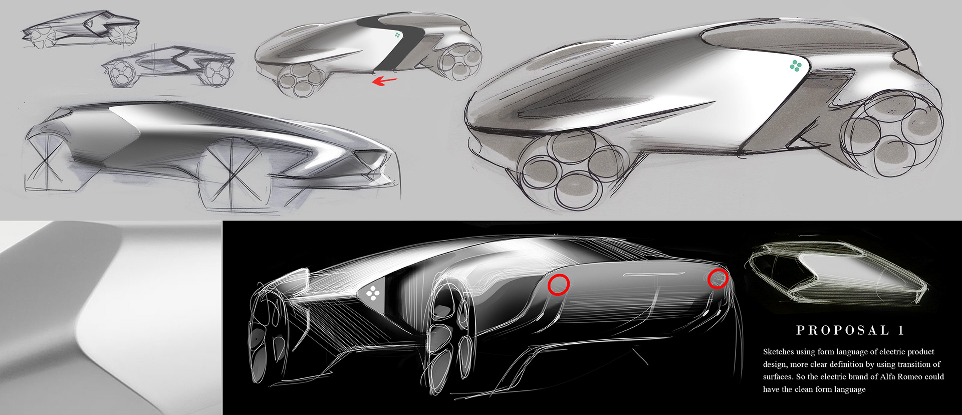 industrial design，Sports car，vehicle，alfa romeo ，