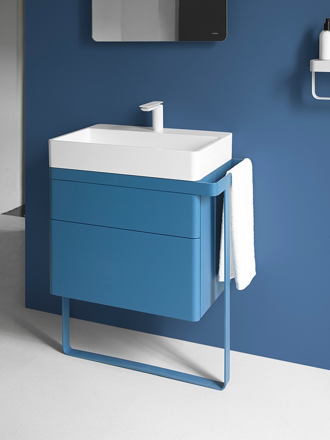 blue，Questa Bossa Mia ，Shower Room，bathroom，white，