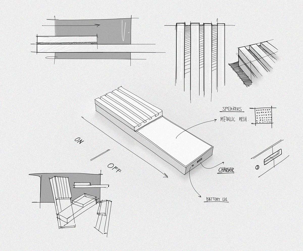 Digital，loudspeaker box，conceptual design，Bax，