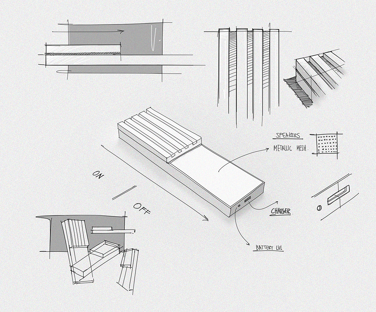 Digital，loudspeaker box，conceptual design，Bax，