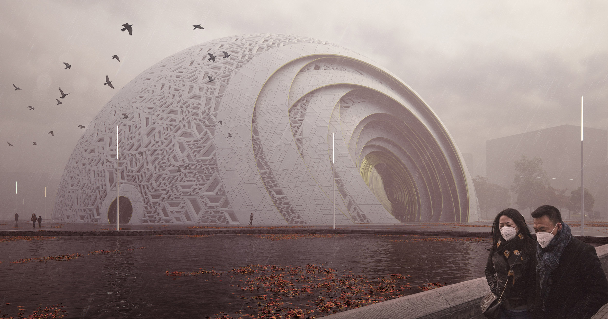 industrial design，Architecture，Guangzhou Theatre，Steven Chilton，