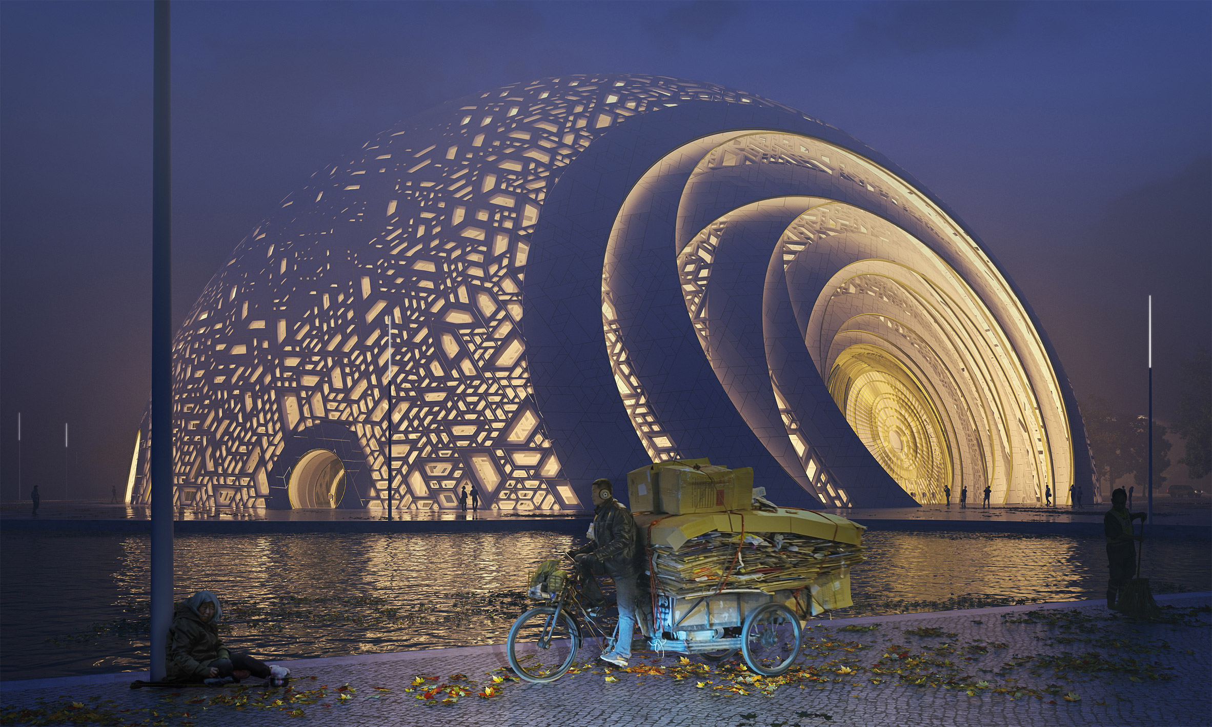 industrial design，Architecture，Guangzhou Theatre，Steven Chilton，