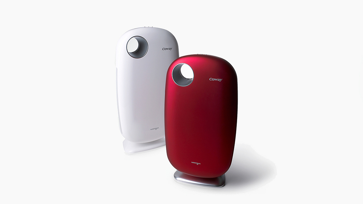 designoasis.，air cleaner，household electrical appliances，COWAY AP-1009，Air Purifier，Red dot award，If design award，Plus x Award，