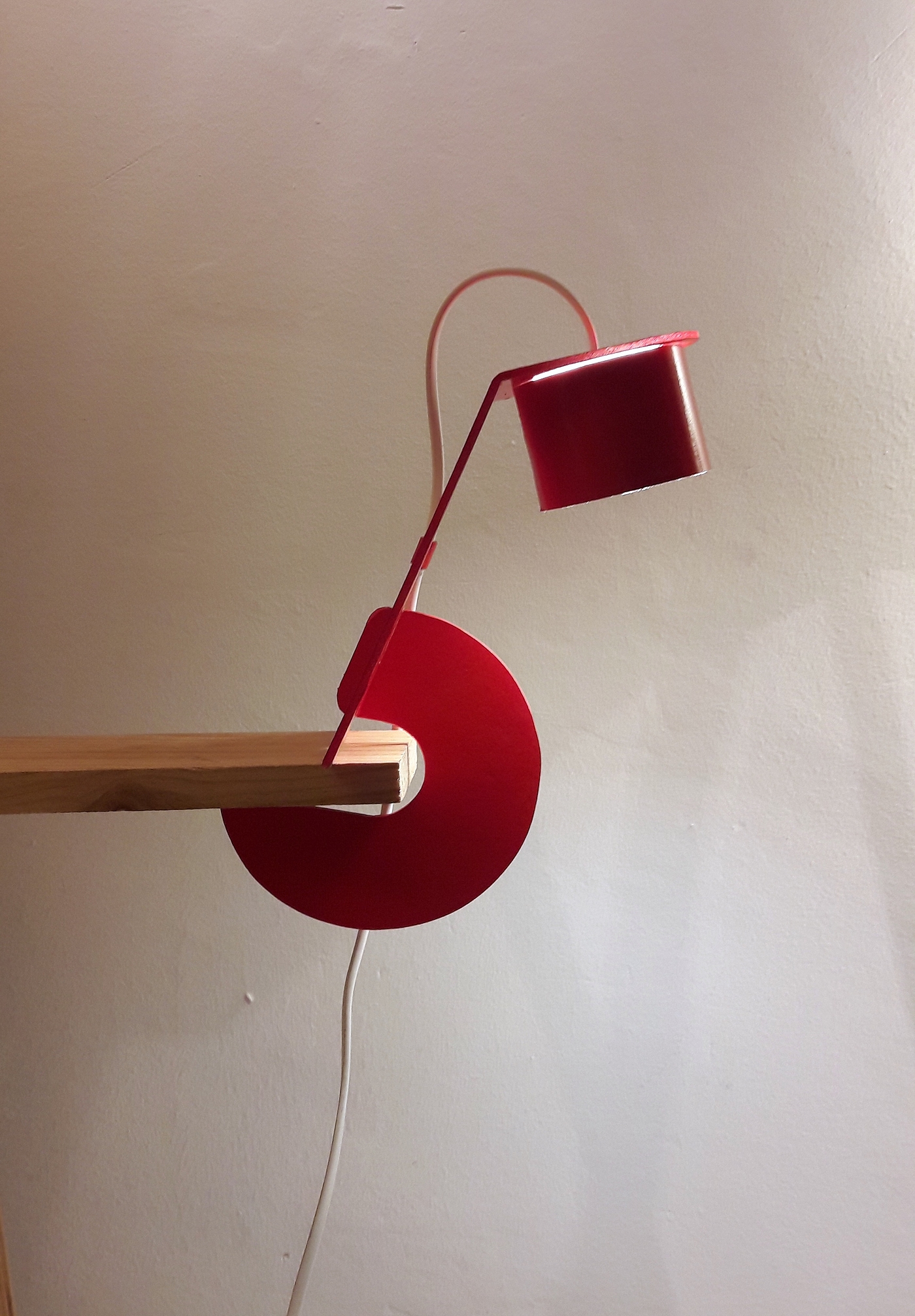 originality，product design，Desk lamp，SHELFY，