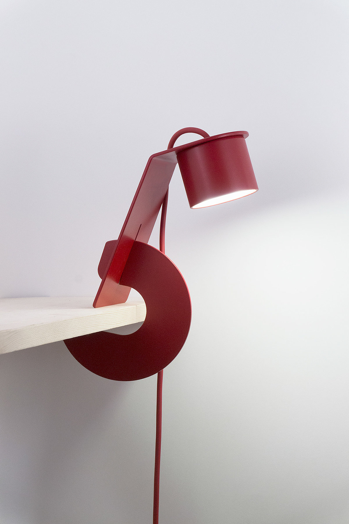originality，product design，Desk lamp，SHELFY，