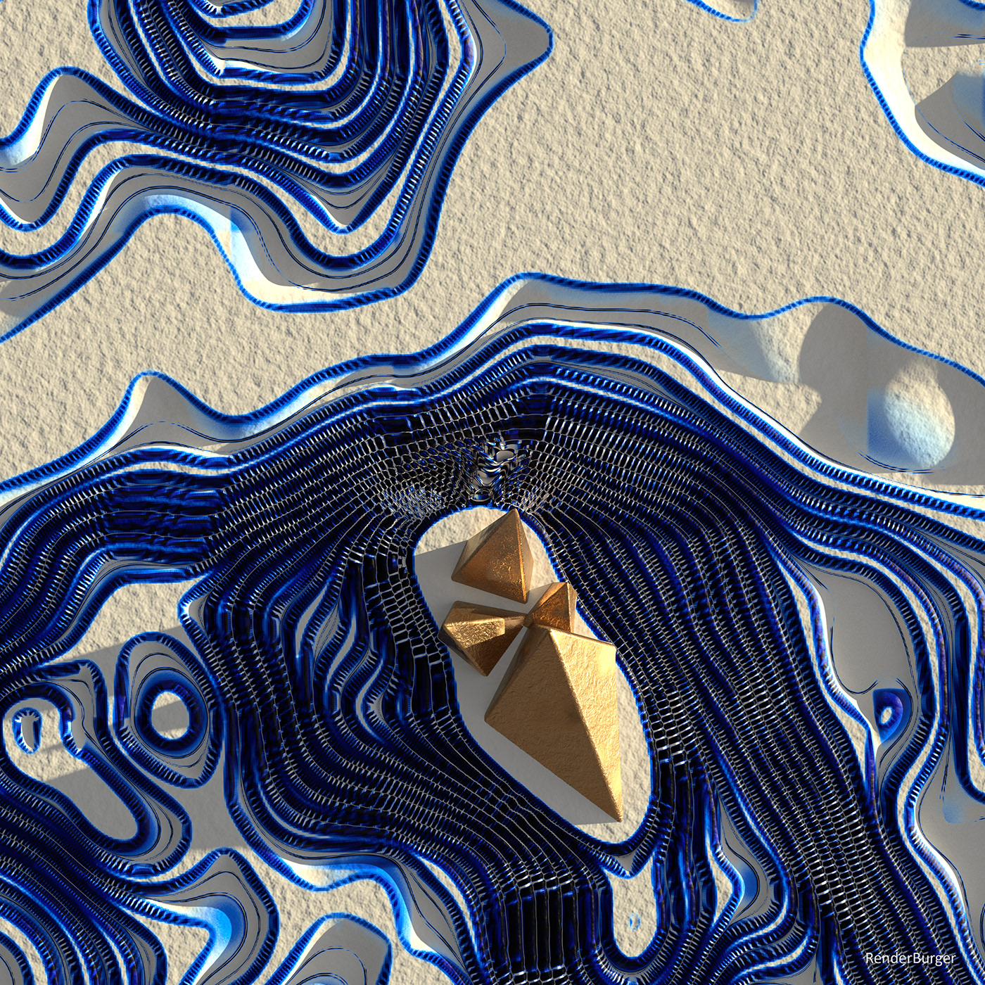 Farid Ghanbari，cinema4d，texture，