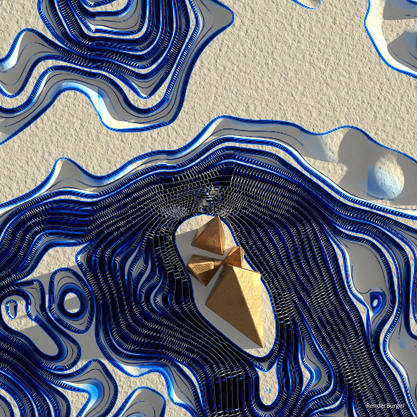 Farid Ghanbari，cinema4d，texture，
