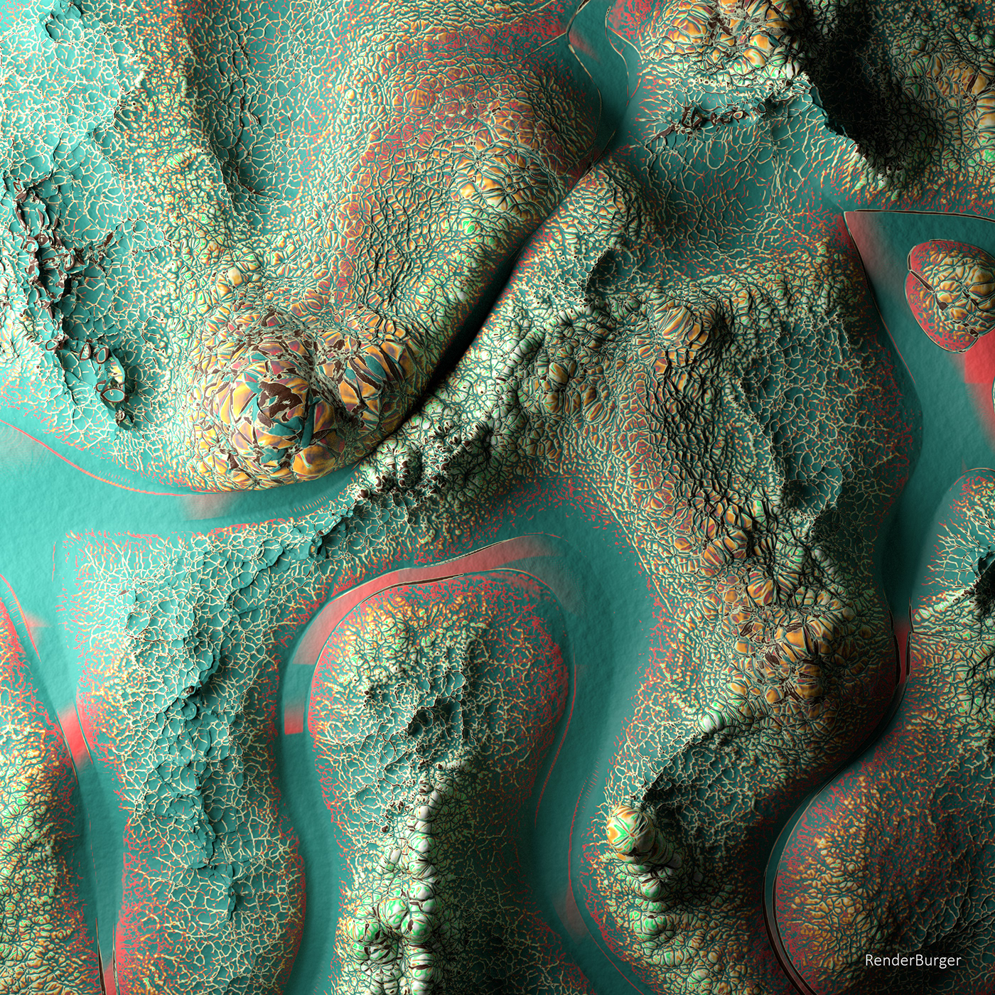 Farid Ghanbari，cinema4d，texture，