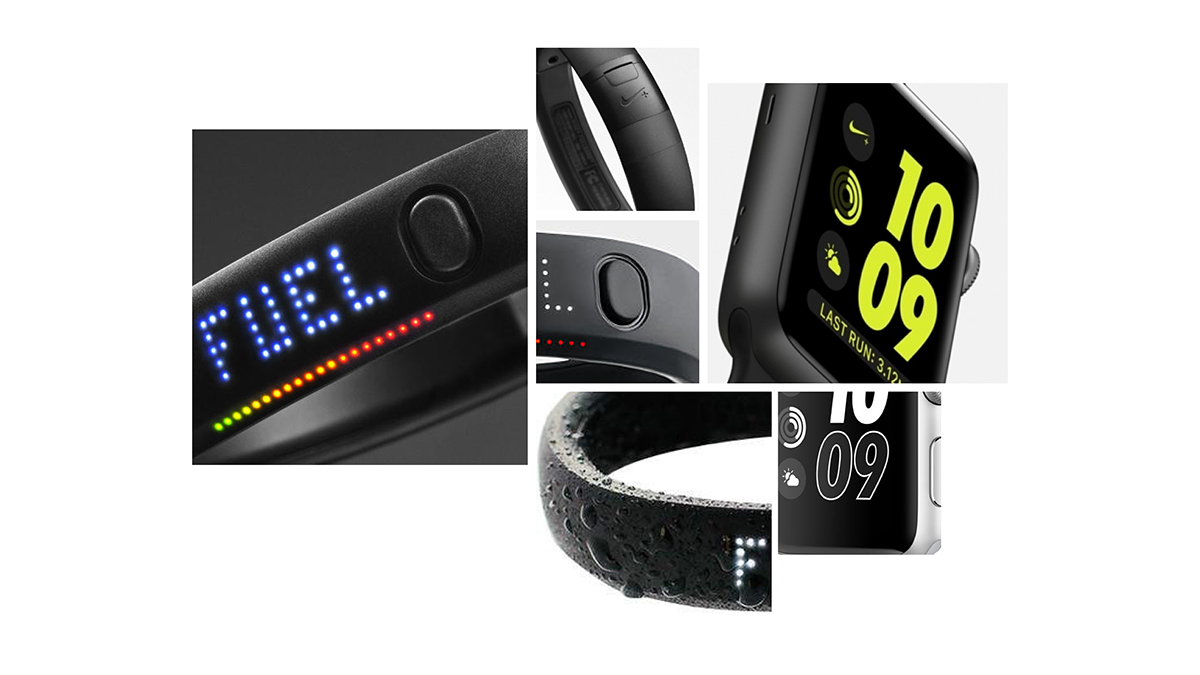 product design，conceptual design，Wrist watch，NIKE - FUEL，