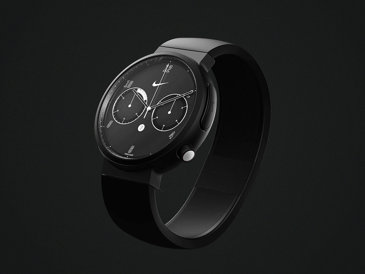product design，conceptual design，Wrist watch，NIKE - FUEL，