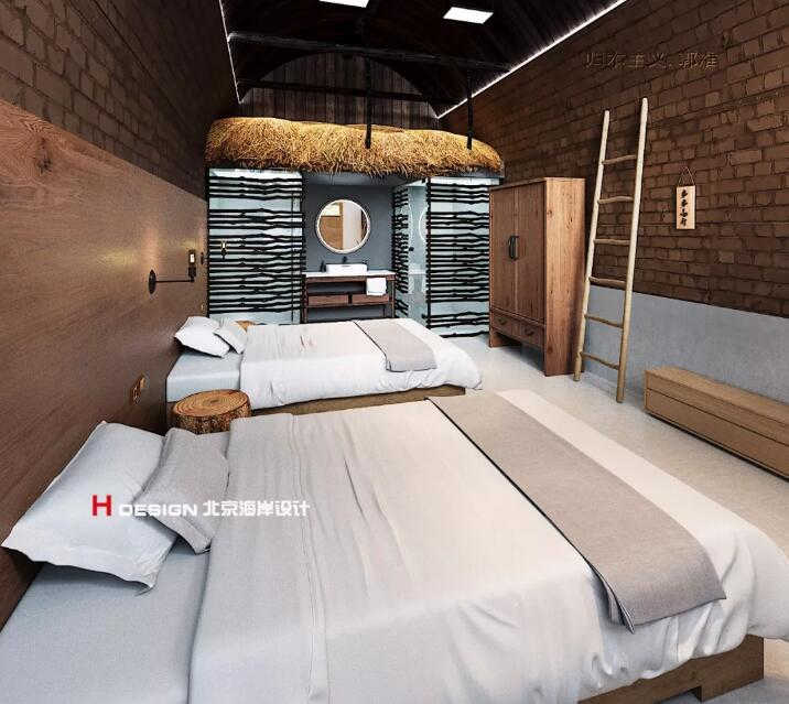 B & B design, hotel design, boutique B & B，