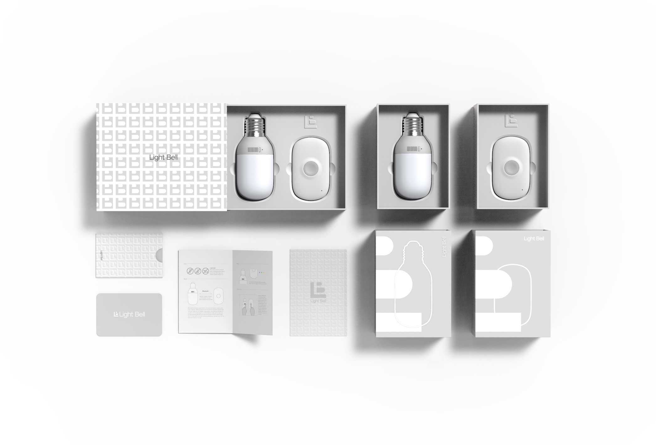 Caring design，Doorbell design，Hearing impairment，