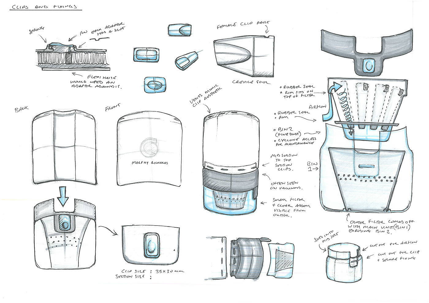 dysone，vacuum，cyclone，industrial design，