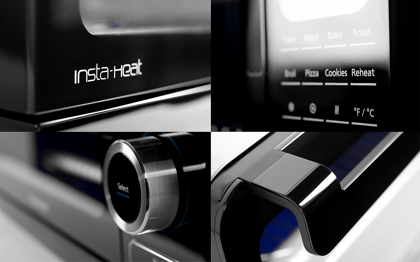 panasonic，kitchen，household electrical appliances，Simple lines，Metallic feeling，industrial design，