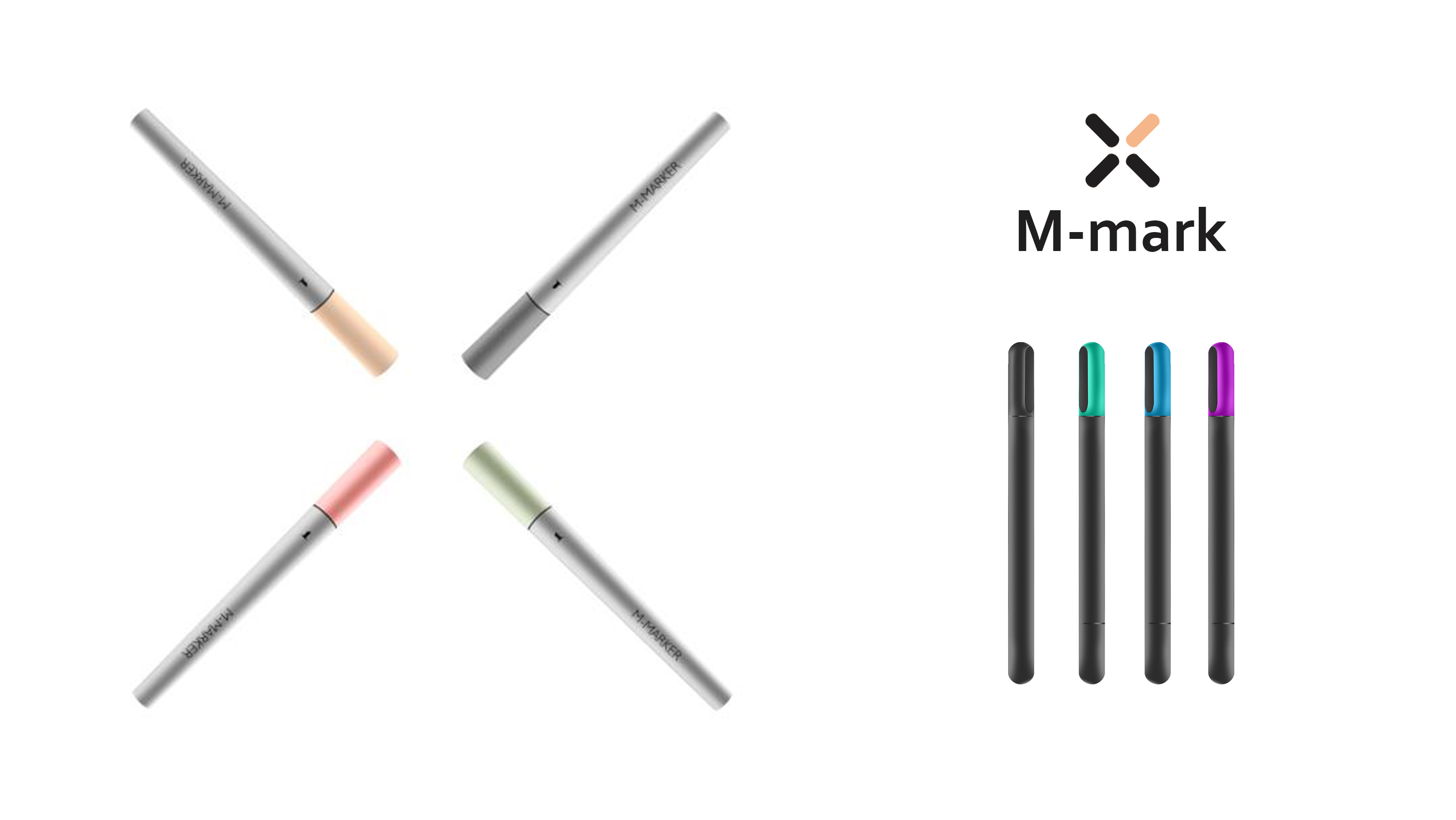 designer，Magnetic attraction，marker pen，Creative design，Office Supplies，Red dot award，