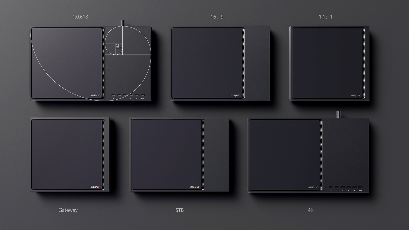 self-confidence，proportion，cpu，design language ，TV box，geometry，