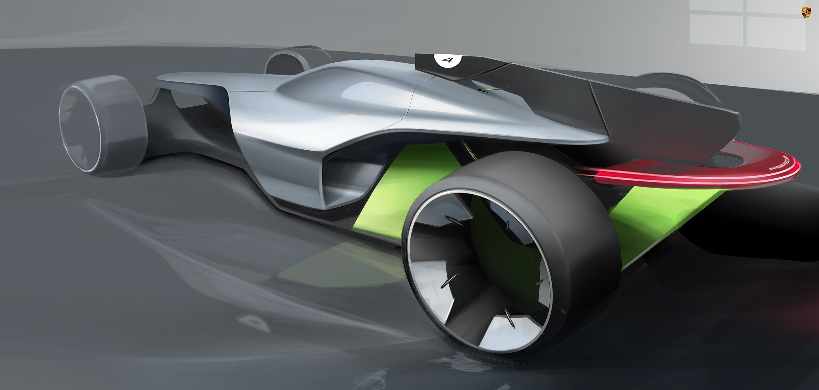 Complete vehicle，conceptual design，Porsche，Automobile design，