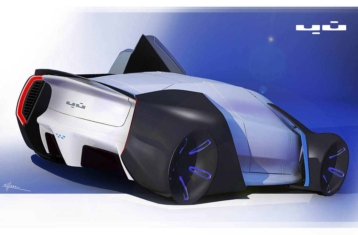 Automatic design，Comfortable and safe，hommization，White simplicity，industrial design，