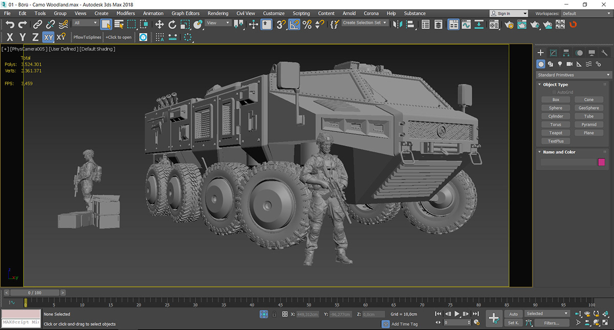 industrial design，vehicle，3D design，Armored vehicle personnel，