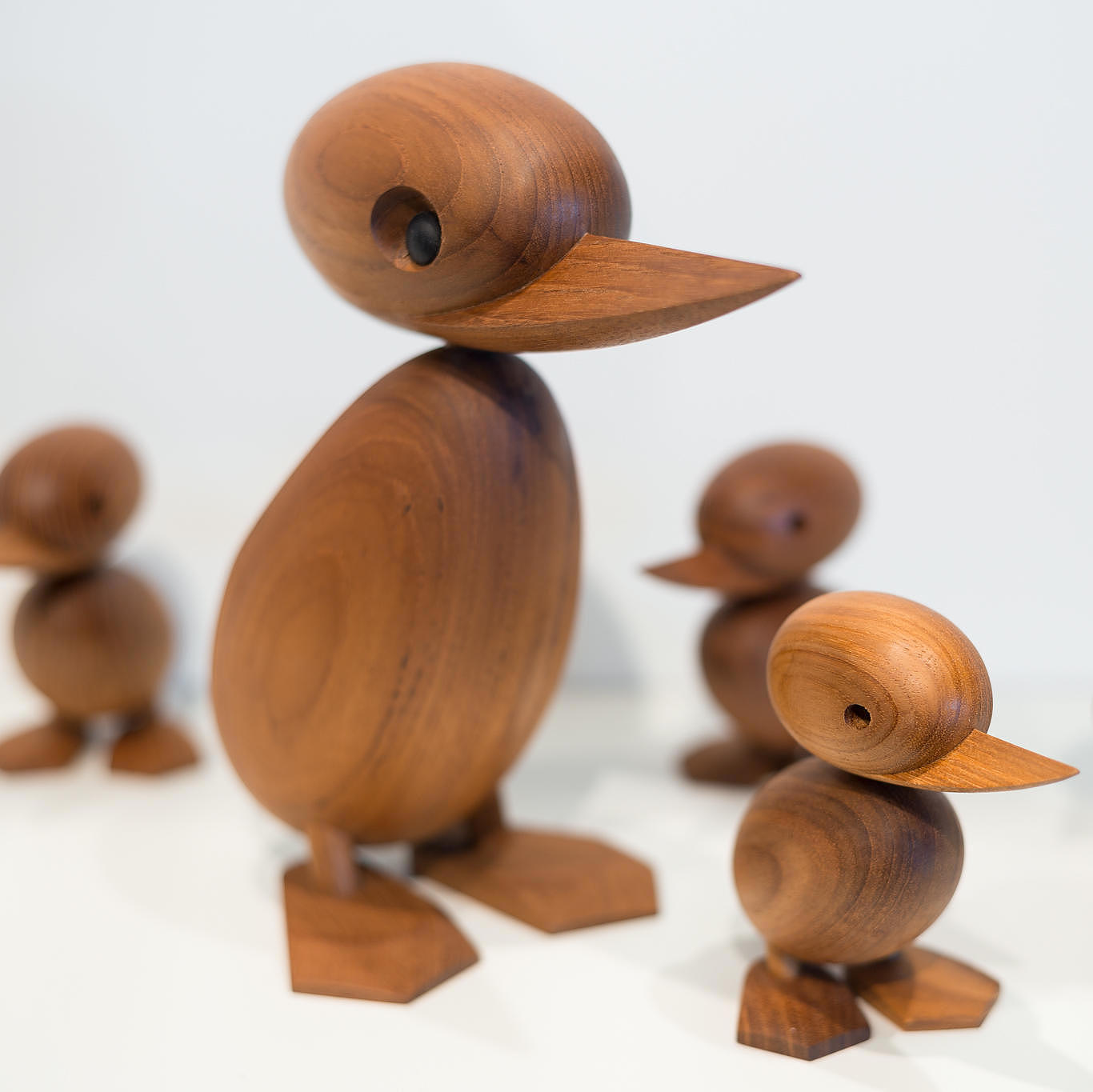 Teak Duck，模型，木质，