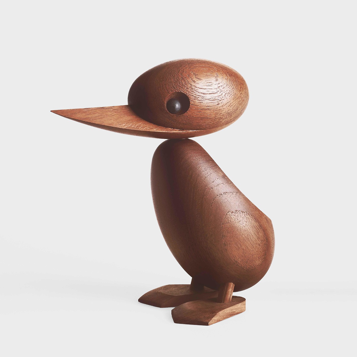 Teak Duck，模型，木质，