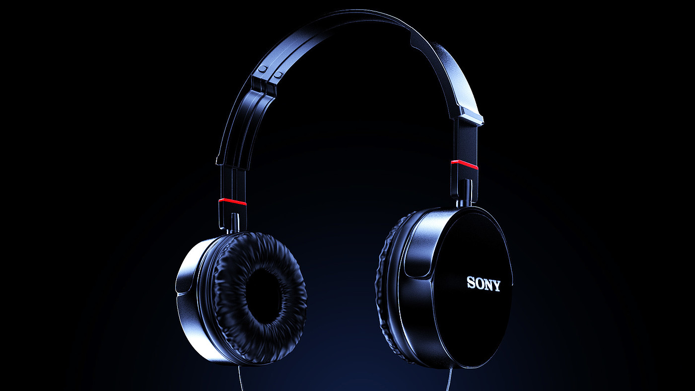 Sony，conceptual design，classic，headset，
