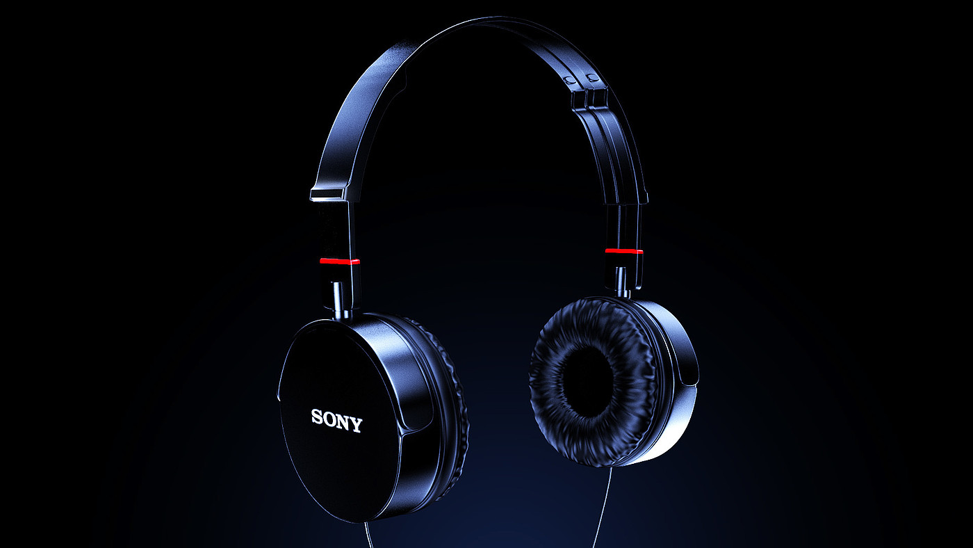 Sony，conceptual design，classic，headset，